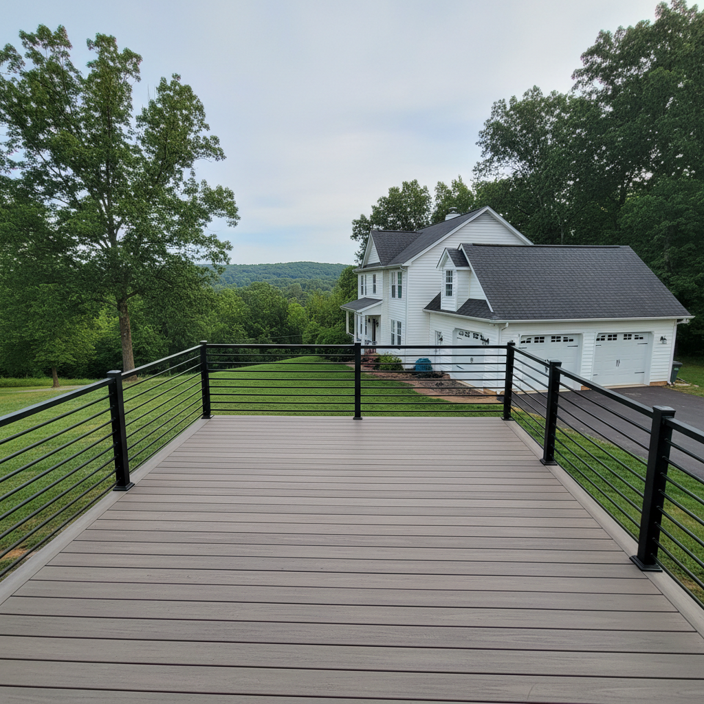 Deck Repair completed by Evergreen Deck Co in Conway, AR